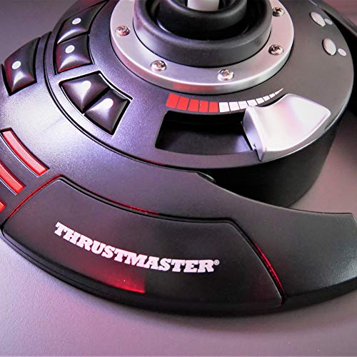 Thrustmaster T-Flight Stick X USB Ergonomic Flight Sim Joystick - PC | Plug and play, adjustable resistance, twist rudder, detachable throttle, 12 programmable buttons, weighted base, presets - style: PC (Stick Only)