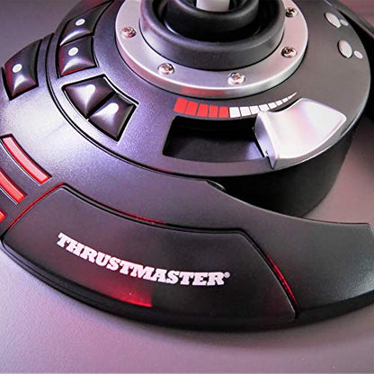 Thrustmaster T-Flight Stick X USB Ergonomic Flight Sim Joystick - PC | Plug and play, adjustable resistance, twist rudder, detachable throttle, 12 programmable buttons, weighted base, presets - style: PC (Stick Only)