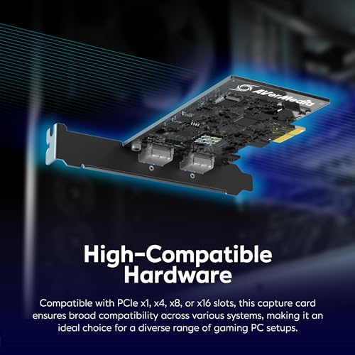 AVerMedia HDMI Capture Card for Streaming and Video Gaming, 4K60 Pass-Through with Ultra-Low Latency on PS5, PS4 Pro, Xbox Series X/S, Xbox One X, Switch Games - GC571 Live Streamer Ultra HD - size: 4K - GC571 Live Streamer ULTRA HD