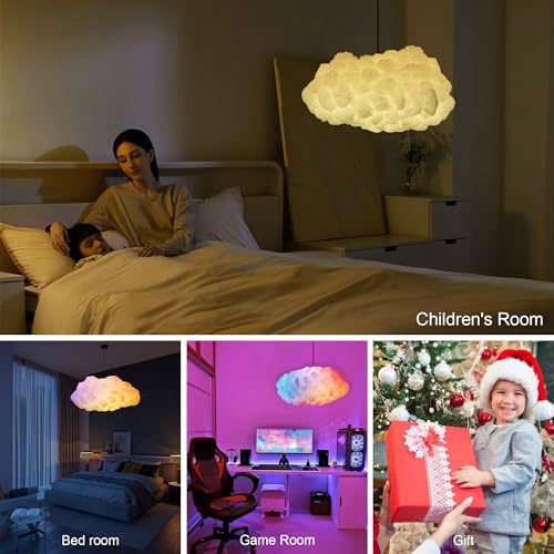 Led Cloud Lights (4 Set) - size: 4 Set