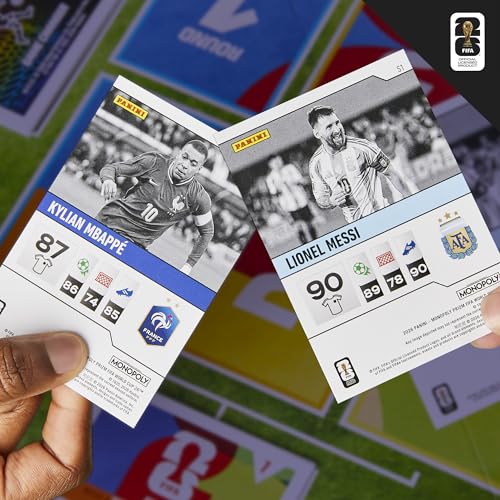 Monopoly Panini Prizm: FIFA World Cup Game I Soccer Board Game with Monopoly Panini Prizm FIFA World Cup 2026 Trading Cards I Ages 8+ - style: Monopoly Panini Board Game