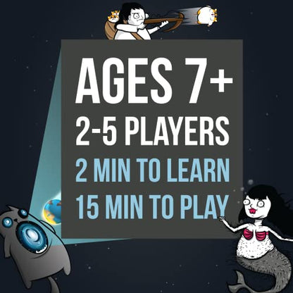 Imploding Kittens Expansion Set - A Russian Roulette Card Game, Easy Family-Friendly Party Games for Adults, Teens & Kids - 20 Card Add-on - style: Expansion: Imploding Kittens