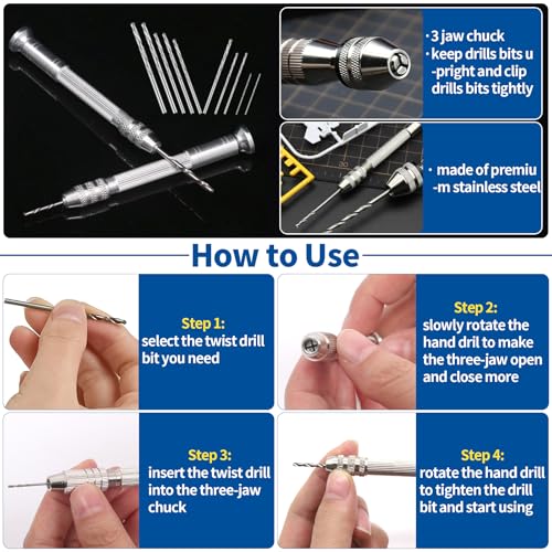 31Pcs Gundam Model Tools Kit, Modeler Basic Tools Craft Set for Car Airplane Models, Miniatures, Model Building Repairing & Fixing