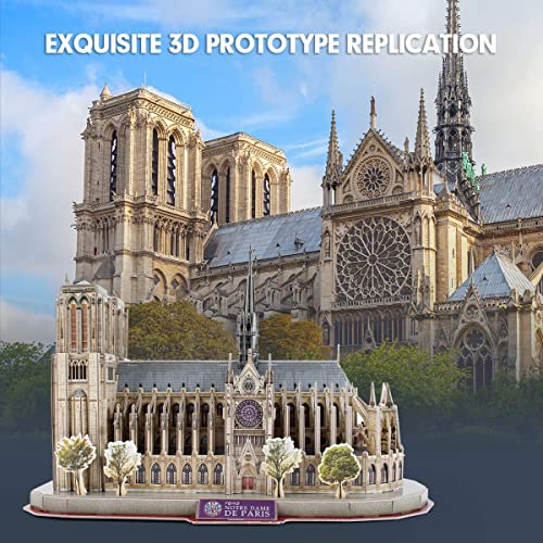 CubicFun 3D Puzzles for Adults Notre Dame de Paris Model Kits 128 Pieces, Puzzle for Kids Ages 8-14 Arts and Crafts Birthday Gifts for Kid Ages 8-12 - style: Notre Dame de Paris | National Geographic