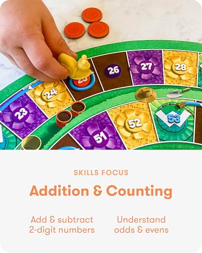 SimplyFun Whirly’s World - Educational Board Game for Kids - Math Game to Teach Concept of Even & Odds - 2-6 Players, Ages 6 & Up - style: Whirly’s World