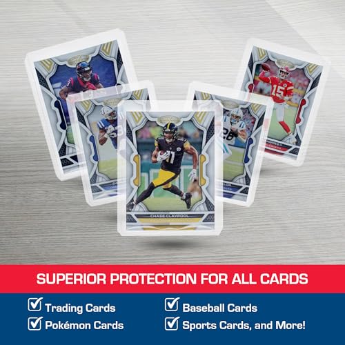 BCW 3x4 Topload Card Holder - Standard - 200ct | Rigid PVC Trading Card Protection for Baseball Cards, Football Cards, and Trading Cards Like Pokémon and MTG | Holds Cards Up to 20pts - size: 200 Pack