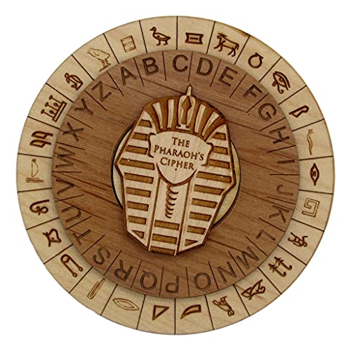 Creative Escape Rooms Egyptian Decoder and Runes Cipher Spy Kit