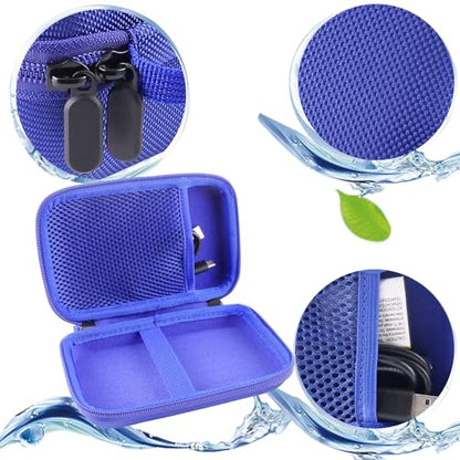 Hard Case Compatible with RG34XX/R36MAX Retro Handheld Game Console (blue) - color: blue