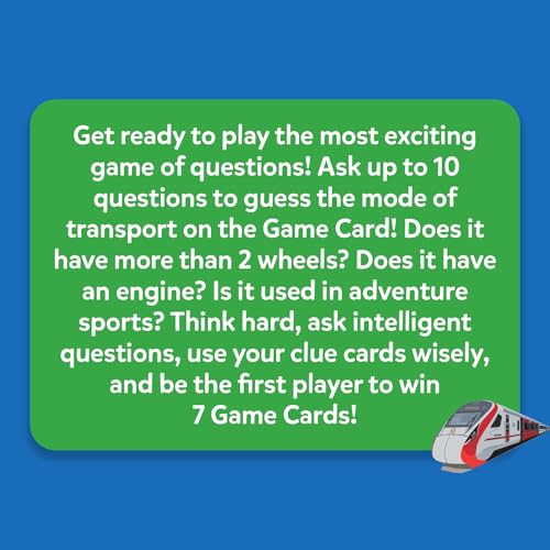 Skillmatics Guess in 10 – Things that Go, Educational & Trivia Card Game - style: Things That Go!