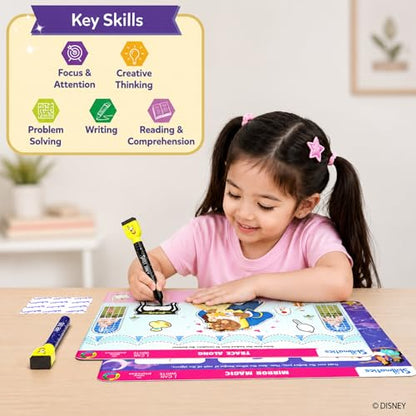 Skillmatics I Can Write Disney Princess - Reusable Preschool Learning Activities, Educational Toys & Games, Handwriting Aid, Back to School, Screen-Free Fun, Gift for Students, Kids, Toddlers Ages 3-6 - style: 2. I Can Write Disney Princess