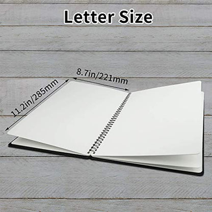 NEWYES Whiteboard Notebook Erasable Meeting Notebook Dry Erase White Board for Meeting, Business, Office, Home (A4)
