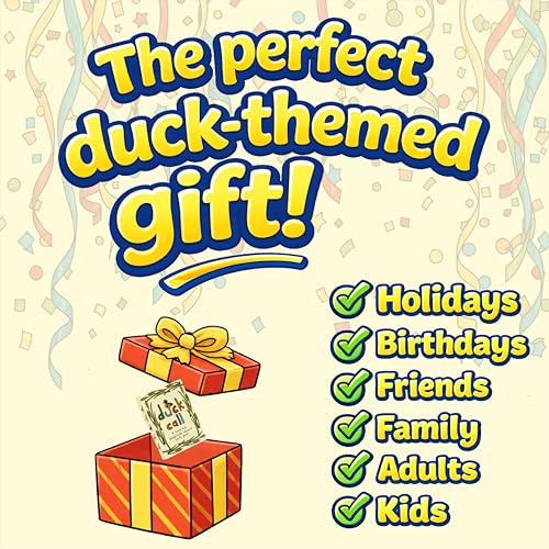 A Lively and Delightfully Absurd 5-Minute Party Game | Duck Gifts | Duck Call High Energy Card Game | Duck Gifts | Duck Hunting Gifts | 3-8 Players & Ages 7+ - color: Duck Call
