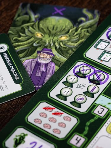 CrowD Games | Arkham Travel Guide | 1-4 Players | Ages 14 and up | Roll and Write | Tourism Game | Cozy Route Charting Puzzle | Creepy Lovecraft | Average Playtime 30 min