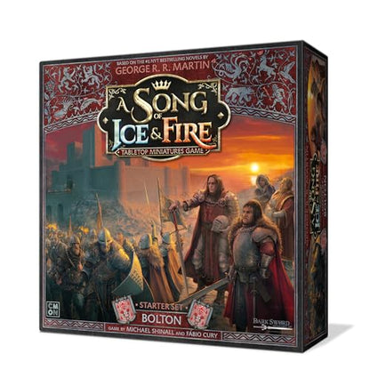 CMON A Song of Ice & Fire Tabletop Miniatures Game Bolton Starter Set - Strategy Game for Ages 14+, 2+ Players, 45-60 Minute Playtime, Made