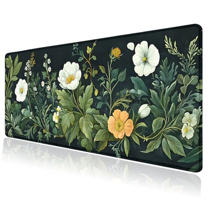 Large Mouse Pad, Desk Mat Computer Keyboard Pad Non-Slip Rubber Base Waterproof with Stitched Edges for Laptop Gaming, Office & Home 31.5 x 11.8 Inch (XL-15) - color: Xl-15