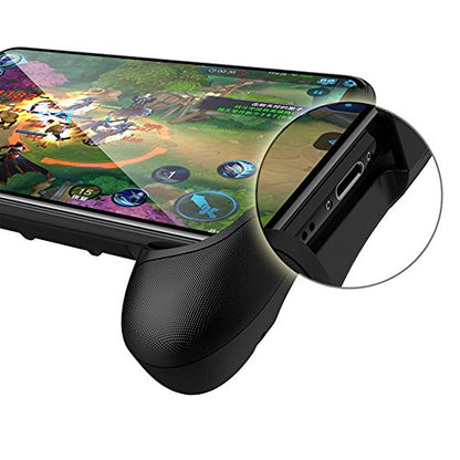 Universal Mobile Game Joystick Spiral Mini Joystick Game Handle Grip Controller Rocker Joypad Foldable Stand Holder for Cellphones (Handle Holder)