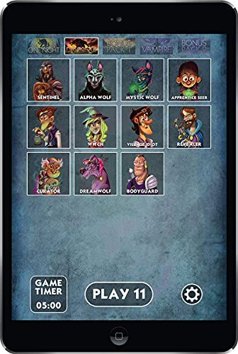 One Night Ultimate Daybreak by Bezier Games | Standalone Hidden Role Mystery with Social Deduction | App-Supported Bluffing Experience | 3-7 Players | 10 Minutes - style: Werewolf Daybreak
