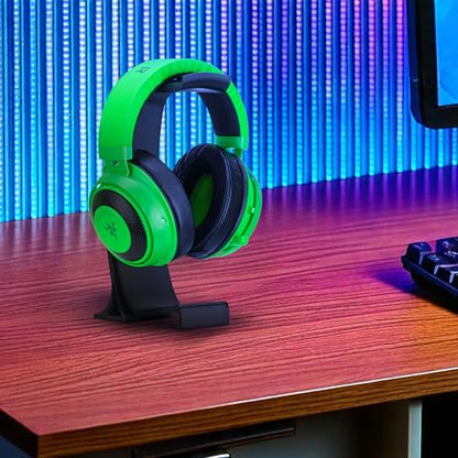 BRAINWAVZ Desktop Headphone Stand - Curved Hanger with Non-Slip Base & Cable Management- Compatible with SteelSeries, Sennheiser, Razer, Bose, Sony & More – (HP037) - color: HP037