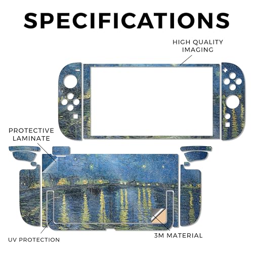 Glossy Glitter Gaming Skin Compatible with Nintendo Switch 2 Console Only - Over The Rhone - Premium 3M Vinyl Protective Wrap Decal Cover - Easy to Apply | Crafted in The USA by MightySkins - color: Over The Rhone, size: Switch 2 Console Skin Only, style:
