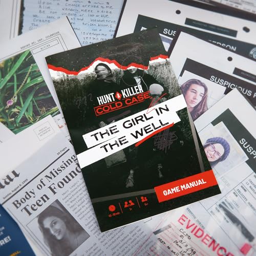 Hunt A Killer: Cold Case: Girl in The Well, an Immersive True Crime Experience, for Fans of Criminal Minds and Forensic Files, Includes 45-90 Minutes of Explicit Content, for Ages 14 and Up - style: Girl in the Well