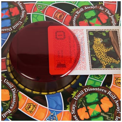 Spin Master Games Jumanji: The Game 30th Anniversary Classic Board Game | Thrilling Jungle Adventure, Solve Riddles & Dodge Dangers To Win, Teaches Strategic Problem Solving, 2-4 Players, Ages 8+ - style: Classic Board Game