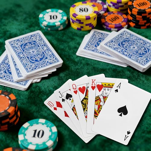 Klmnop 49 Inch Green Velvet Poker Table Cover, Round Table Tablecloth for Card Games, Noise Reducing Slip Prevention Cloth for Mahjong Board and Dice Playing