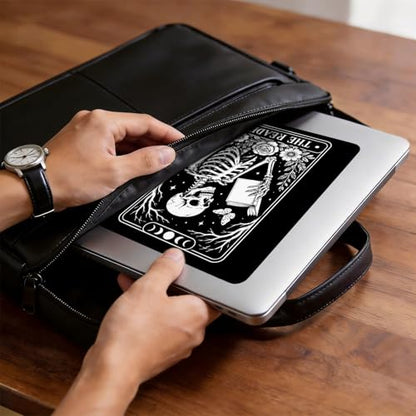Gothic Skeleton Halloween Mouse Pad for Desk 9.5x7.9 Inch - color: Read