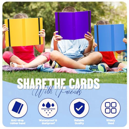 Card Binder 9-Pockets, Trading Card Binder, 20 Pages, 360 Card Capacity Collection Binder, Card Folder for MTG, TCG, Game Cards & Sports Cards（Purple） - color: Purple