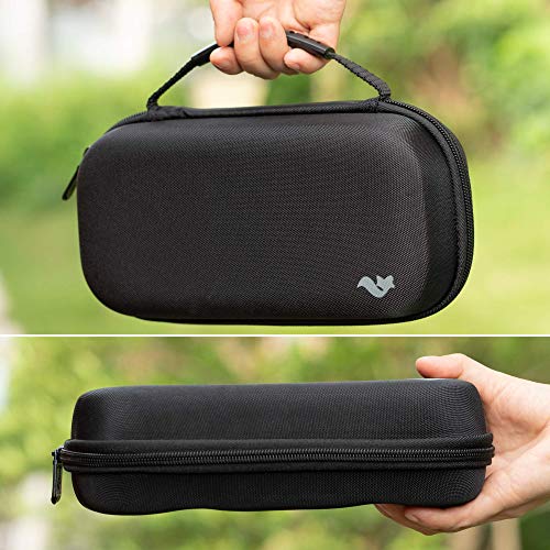 ButterFox Extra Large Carrying Case for Nintendo Switch Lite, Fits Charger, Compatible with JETech Protective Case and Most Grips, Game and Accessories Storage (BLACK) - color: BLACK