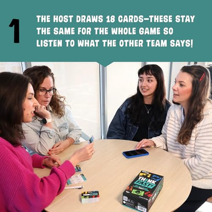 Ridley's Games: Think Fast! -Disney Edition V2 - The Trivia Party Game Where You Know All The Answers - Test Your Disney Knowledge - Great for Parties - Ages 8+, 3+ Players, 30-Minute Playtime - color: Disney Think Fast V2