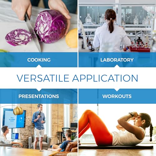 Sper Scientific Portable Digital Kitchen Timer 810015 for Cooking and Baking with Loud Alarm, 4 Channel Timer, Large Display Digital Lab and Cooking Timer, Classroom Timer for Teachers and Students - size: 1 Pack