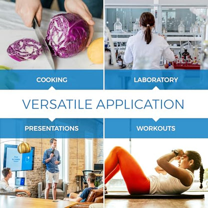Sper Scientific Portable Digital Kitchen Timer 810015 for Cooking and Baking with Loud Alarm, 4 Channel Timer, Large Display Digital Lab and Cooking Timer, Classroom Timer for Teachers and Students - size: 1 Pack