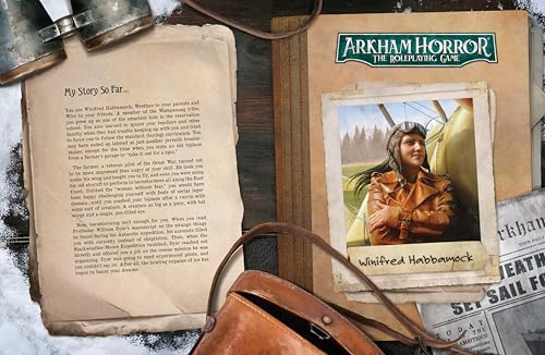 Arkham Horror The Roleplaying Game Terra Antarctica Adventure Book | Immersive RPG for Kids & Adults, Ages 14+, 2-6 Players, 1+ Hour Playtime