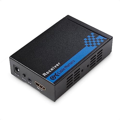 Cable Matters Receiver Box for Wall Mount HDMI Extender, up to 300ft | TCP/IP, 1080p, 1-to-Many Setup, Model 103002R, Compatible with Model 103002 - style: Additional Receiver