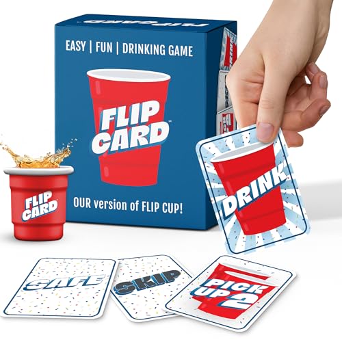 Best New Drinking Game. Simple to Play, Super Fun and Extremely Suspenseful Card Game for Parties