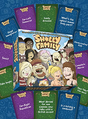 My Shitty Family Game- The Hilarious Adult Party Game of Family Dysfunction and Awkward Conversation