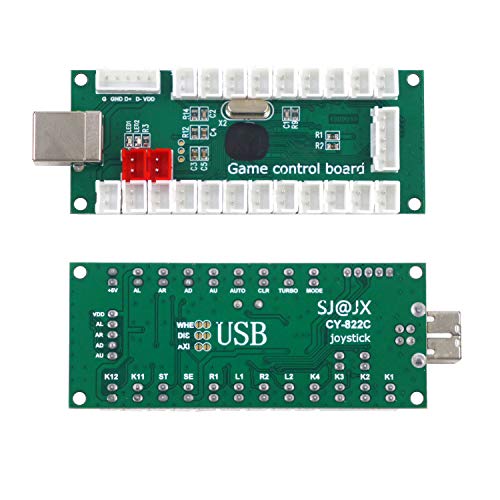 Arcade Game USB Encoder Zero Delay Arcade Button Joystick Controller for Retropie Raspberry MAME HAPP SANWA