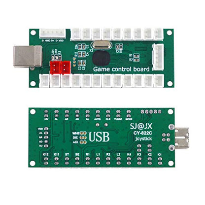 Arcade Game USB Encoder Zero Delay Arcade Button Joystick Controller for Retropie Raspberry MAME HAPP SANWA