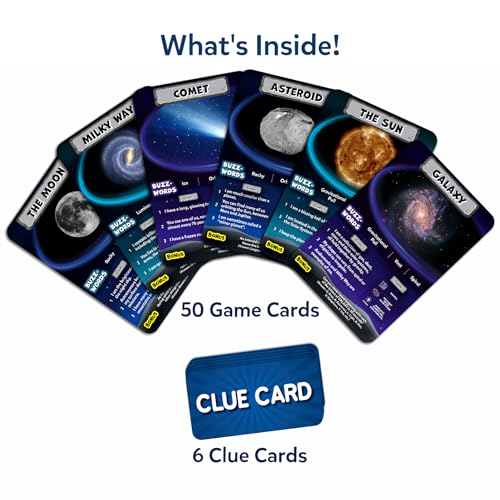 Skillmatics Guess in 10 – NASA Space, Educational Card Game, Gift for Kids | Family Trivia Game, STEM Board Game, Science & Planets, Screen-Free Fun, Girls & Boys Ages 8, 9, 10 and Up - style: 4. Space