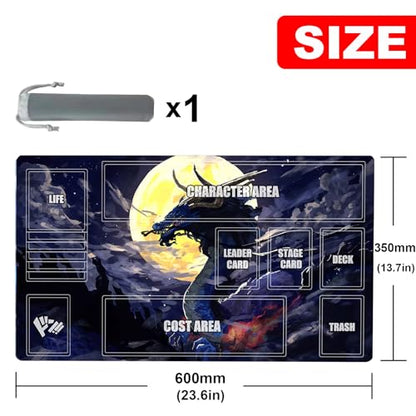 OPCG playmat Card Mat | Duel Mat Gaming Competition Pad Card Deck 23.6x13.7in - color: 2