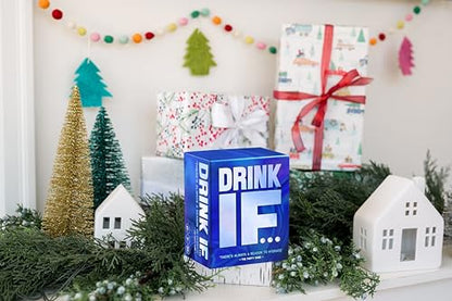 Drink IF… Adult Drinking Game for Parties + After Dark Expansion Set | Funny Icebreaker & Conversation Starter Card Game for Friends and Groups | Great for Game Night and Pregames| Fun Gift for Adults