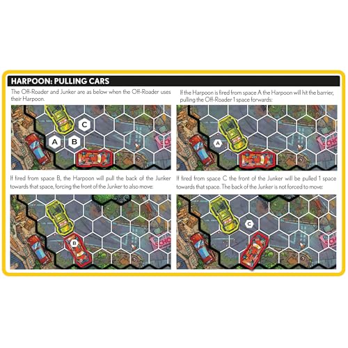 Rebellion Unplugged: Joyride: High Seas - Expansion, Pirate Themed, Car Combat Board Game, New Obstacles & Racetrack Elements, Ages 12+, 2-4 Players - style: High Seas