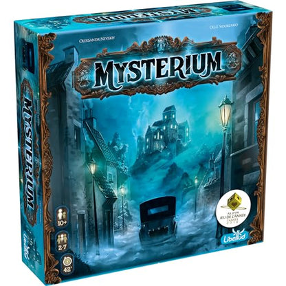 Asmodee Mysterium Board Game - Enigmatic Cooperative Mystery Game with Ghostly Intrigue, Family Fun for Kids & Adults, Ages 10+, 2-7 Players, 42 Minute Playtime - style: Mysterium