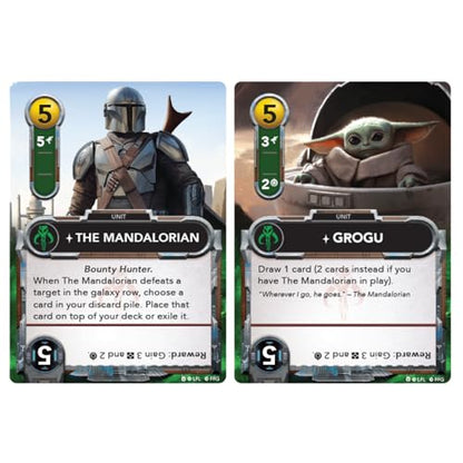 Star Wars: The Deckbuilding Game: Mandalorian Faction Pack | Play as The Mandalorian, Bounty Hunters & Troopers, Strategy Game for Kids & Adults, Ages 12+, 2 Players, 30 Mins