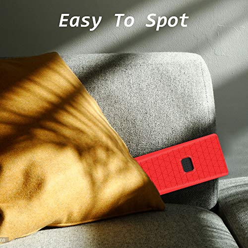 Silicone Protective Case for XFinity Comcast XR15 Voice Control Remote, Remote Case Holder Skin Protector Sleeve, Thicken Layer Shockproof Bumper Battery Cover - Red - color: Red