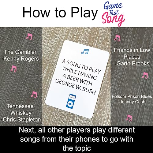Game That Song 2000's Mix Expansion - 50 New Cards - Music Card Game for Family, Adults, and Teens. Hilarious, Addictive, and Competitive Fun for Game Nights! - style: 2000's Expansion