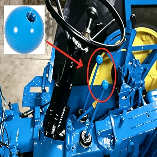 2Pcs Blue Arcade Joystick Ball Top 35mm M6 Thread Replacement Joystick Knob for DIY Fight Stick, Home Arcade, Commercial Gaming Machine – PS & ABS Material 30g (Blue) - color: bule