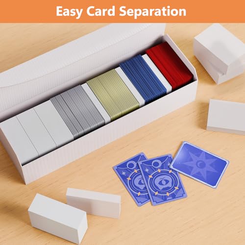 Trading Card Dividers for Storage Boxes - 30PCS High-Density Foam Card Spacer Blocks, Mixed Thickness Box Fillers for MTG, TCG, Baseball & Sports Cards (White) - style: 30PCS