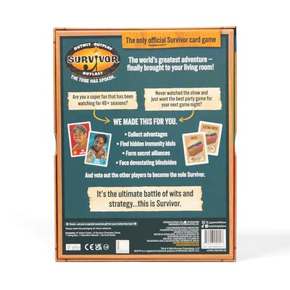 Exploding Kittens Survivor The Tribe Has Spoken, 3-6 Players, Ages 8+ | In the official Survivor card game Build alliances, find immunity idols, and vote rivals out iI. Quick to learn, family fun - style: The Tribe Has Spoken