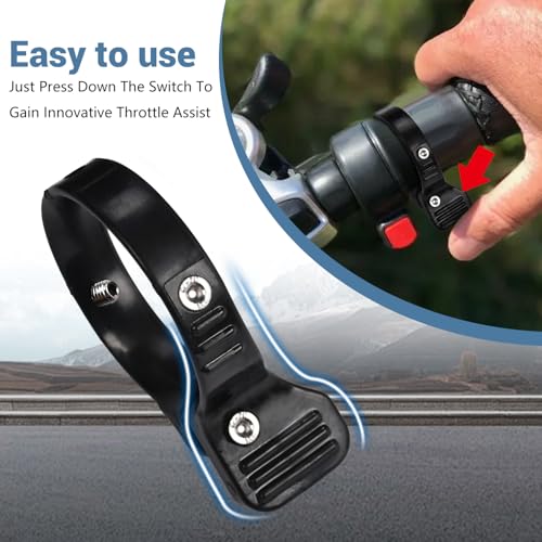 Canitu Thumb Throttle Adapter,E-Bike Throttle Adapter Attachment Drive Conversion Kits Replacement for Rad, for Lectric, for Pedego, for Himiway, for Magicycle, for Electric Bike